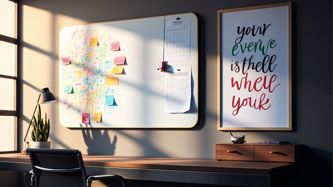 Whiteboards, Planners, and Posters: Office Walls That Work