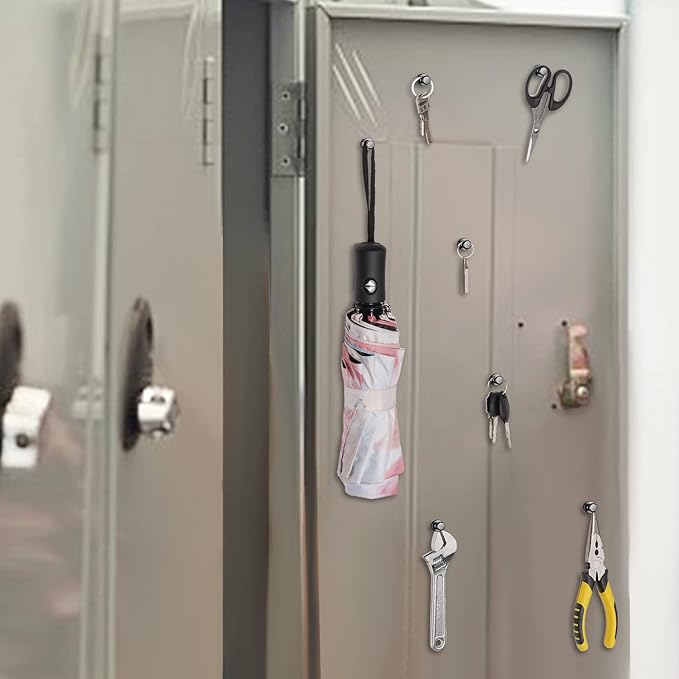 12Pack Strong Refrigerator Magnets - Small Neodymium Fridge Magnets for Whiteboard Office School Kitchen