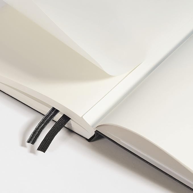 LEUCHTTURM1917 - Notebook Hardcover Medium A5-251 Numbered Pages for Writing and Journaling (Sky, Plain)