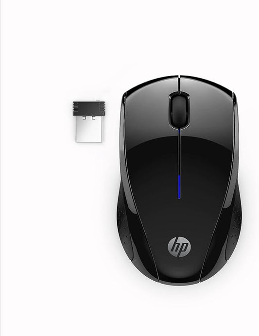 HP X3000 G2 Wireless Mouse - Ambidextrous 3-Button Control, & Scroll Wheel Multi-Surface Technology, 1600 DPI Optical Sensor Win, Chrome, Mac OS Up to 15-Month Battery Life (28Y30AA#ABA, Black)