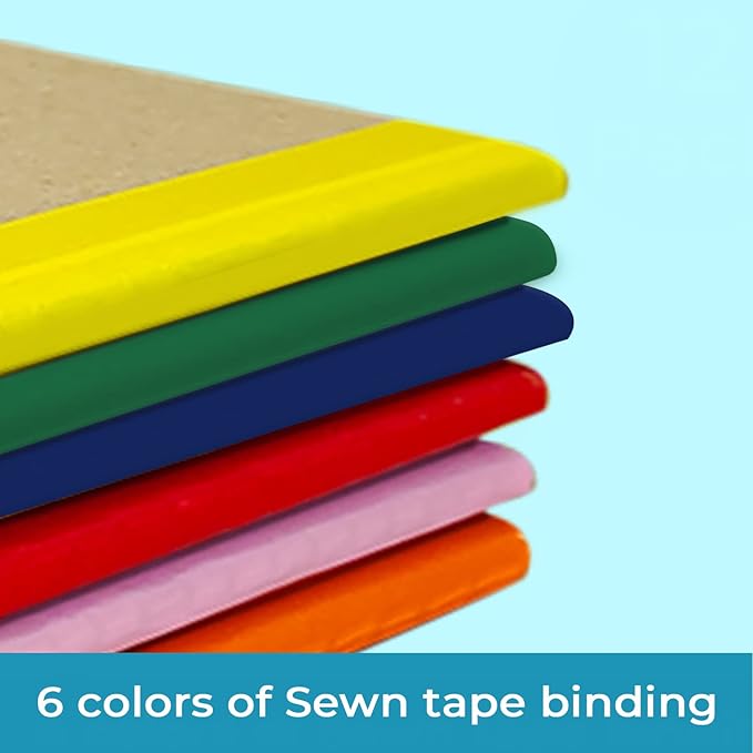 48 Pack Bulk Kraft Journals, A5, Extra Pages - 120 Pages (60 Sheets), College Ruled, 8 x 5.7, No-Bleed Paper, Bulk Kraft Composition Notebooks Lined, Kraft Composition Notebook for School