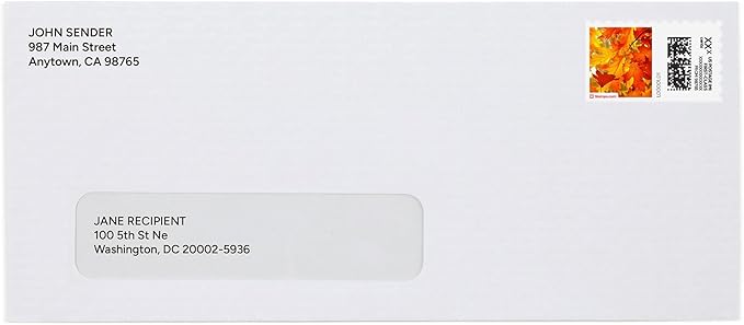 Turning Leaves NetStamps 120-Pack (5 Sheets) Printable Postage Labels (Stamps.com Subscription Required) - Print Approved Postage - Inkjet & Laser Printers - Business, Personal, Home