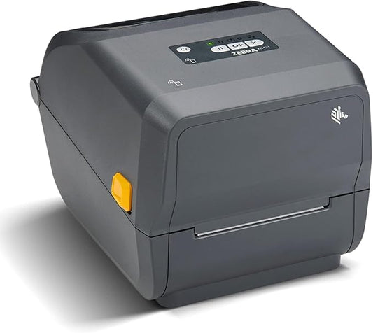 Zebra ZD421 Thermal Transfer & Direct Thermal Desktop Printer 203 dpi Print Width 4-inch USB/USB Host/Modular Connectivity ZD4A042-301M00EZ | Includes Jetset Software