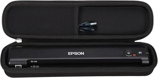 Aproca Hard Storage Travel Case,for Epson Workforce ES-50 / ES-55R / ES-60W / ES-65WR / DS-30 / DS-70 / DS-80W Document Scanner
