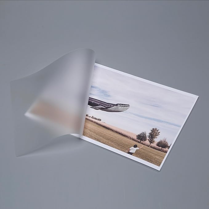Thermal Laminating Pouches, 9 x 11.5 Inches, 3 Mil, Letter Size, Clear, 200 Pack, Premium Quality Laminating Sheets