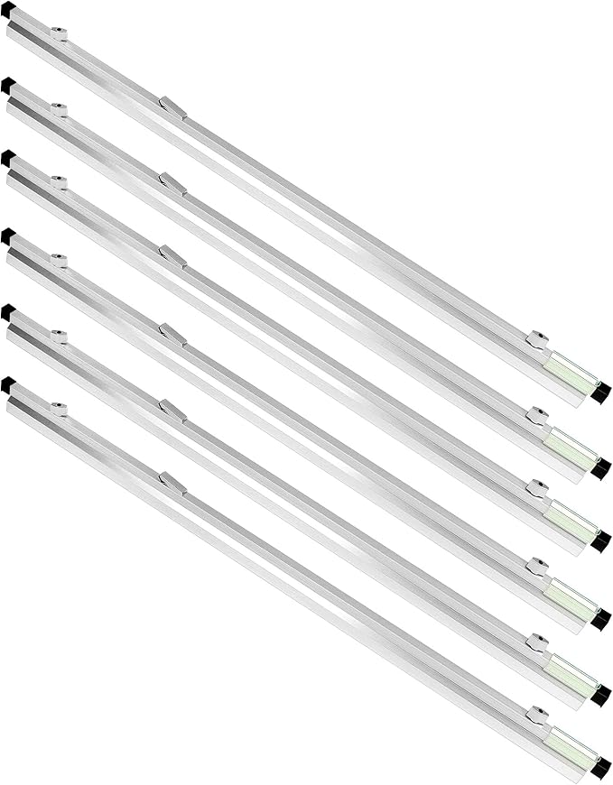 QWORK Blueprint Clamps, 6 Pack 42" Blueprint Binding Strips, Architectural Drawing Storage Tool for Paper, Poster, Map, Plans & Drawings
