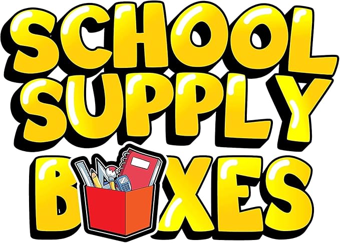 School Supply Boxes | Wide-Ruled Loose Leaf Paper | 6 Pack | 150 Sheets Per Pack, 3-Ring Binder Compatible