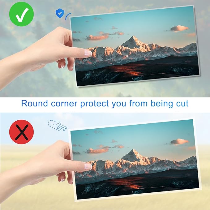 100 Pack Laminating Sheets, 5Mil 9" x 11.5" Laminating Pouches,5Mil Clear Thermal Lamination Sheet Paper for Laminator, Holds 8.5 x 11 Inch Sheets