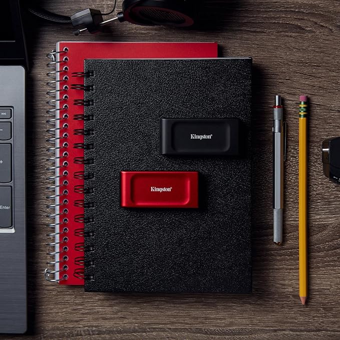 Kingston XS1000 1TB SSD | Pocket-Sized | USB 3.2 Gen 2 | External Solid State Drive | Up to 1050MB/s | SXS1000/1000G