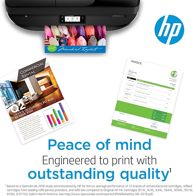 HP 63 Black/Tri-color Ink (2-pack) | Works with HP DeskJet 1112, 2130, 3630 Series; ENVY 4510, 4520 Series; OfficeJet 3830, 4650, 5200 Series | Eligible for Instant Ink | L0R46AN