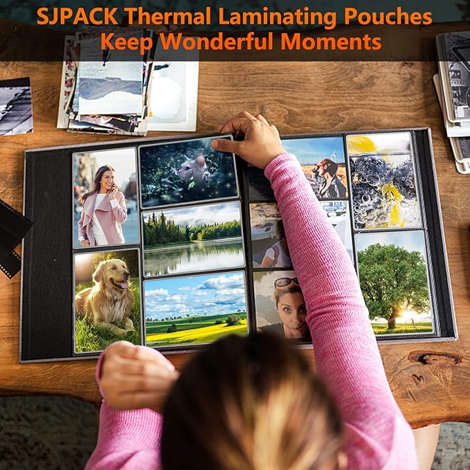 Thermal Laminating Pouches, 9 x 11.5 Inches Laminating Sheets, 3 mil Thick Laminate Sheets, 3000 Pack,Clear