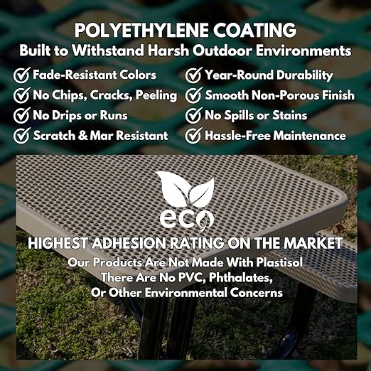 RFT-TXTRED Heavy Duty Round Trash Receptacle with Flat Top, Liner Included, 32 Gallon, Textured Red, Made in America