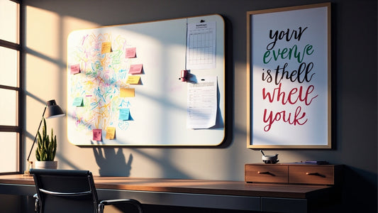 Whiteboards, Planners, and Posters: Office Walls That Work