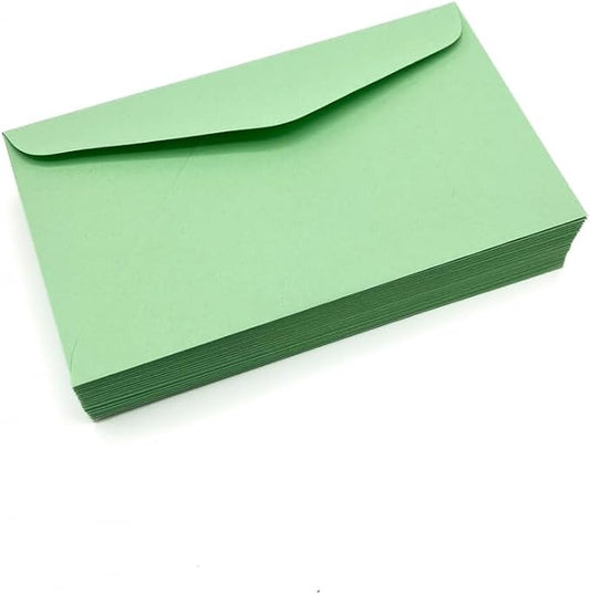 Limited Papers (TM) #6 3/4 Regular Envelope - Pastel - 24# (3 5/8 x 6 1/2) - Business Series (Green, 250)