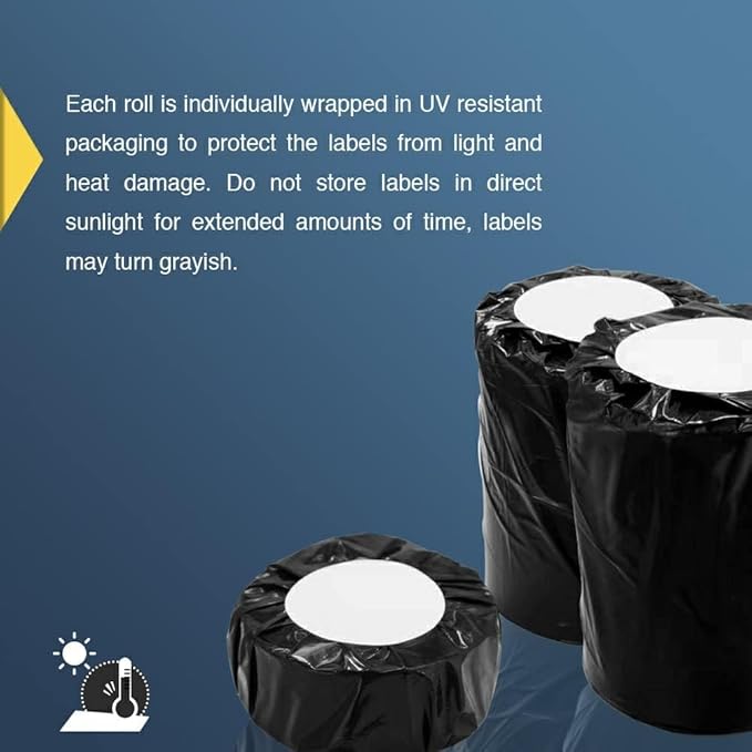 BETCKEY - Compatible Shipping Labels Replacement for Brother DK-1241 (4" x 6"), Use with Brother QL Label Printers [10 Rolls + 2 Reusable Cartridges]