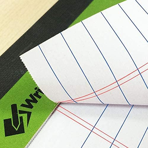 KAISA Thick Legal Pad Premium Writing Pads With Thick Chipboard Back Support, Wide Ruled 8.5x11 inch 20lb Recycled Paper Legal Pads, 50sheets/Pad,12pad, KSU-6917