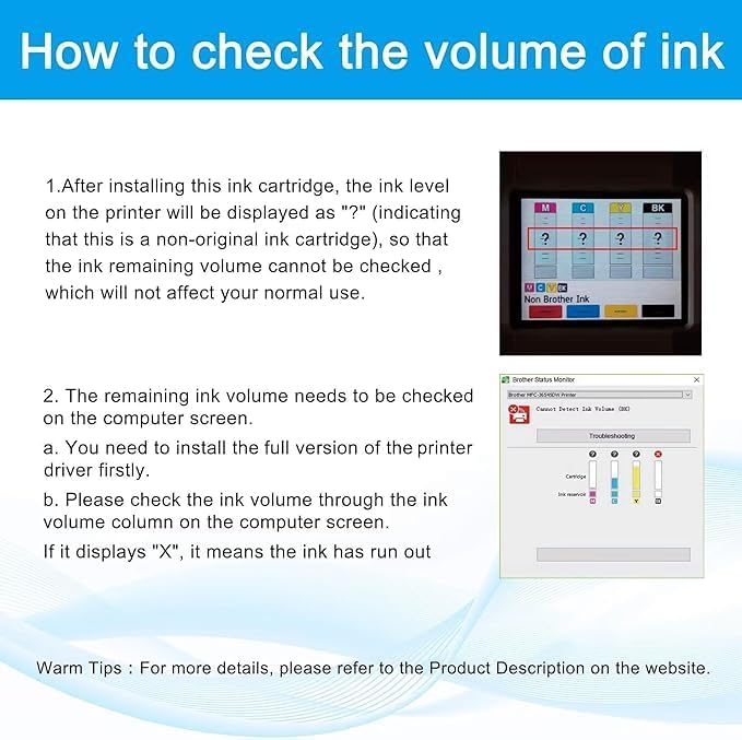 LCL Compatible LC406 LC406XLCS,LC406XLMS,LC406XLYS 3-Color High Yield Pigment Ink Cartridge Replacement for Brother MFC-J4335DW MFC-J4345DW MFC-J4535DW MFC-J5855DW MFC-J5955DW MFC-J6555DW MFC-J6955DW