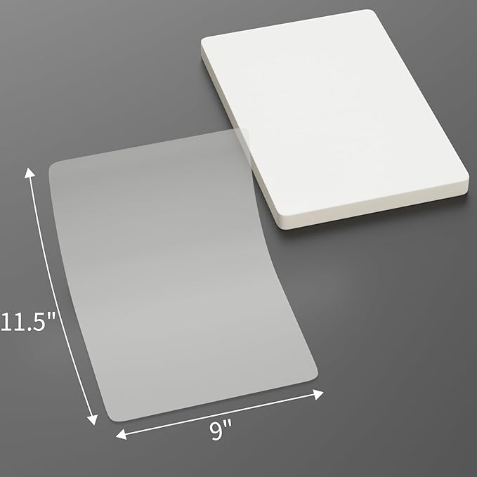 Clear Thermal Laminating Pouches – 9 x 11.5 Inch, 5 mil Thick (500 Pack) – Professional-Grade Lamination Sheets for Documents, Photos & Crafts – Fits 8.5 x 11 Letter Size Paper - [5mil 500 Packs]