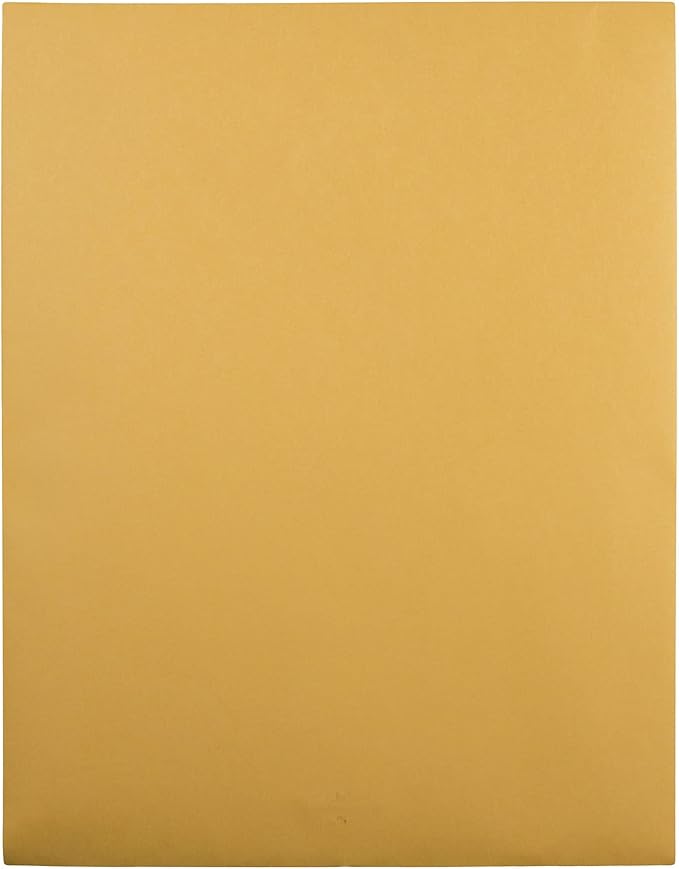 Quality Park 12 x 15-1/2 Clasp Envelopes, Clasp and Gummed Closures, for Oversized Papers & 6 x 9 Clasp Envelopes, Clasp and Gummed Closures for Storing or Mailing