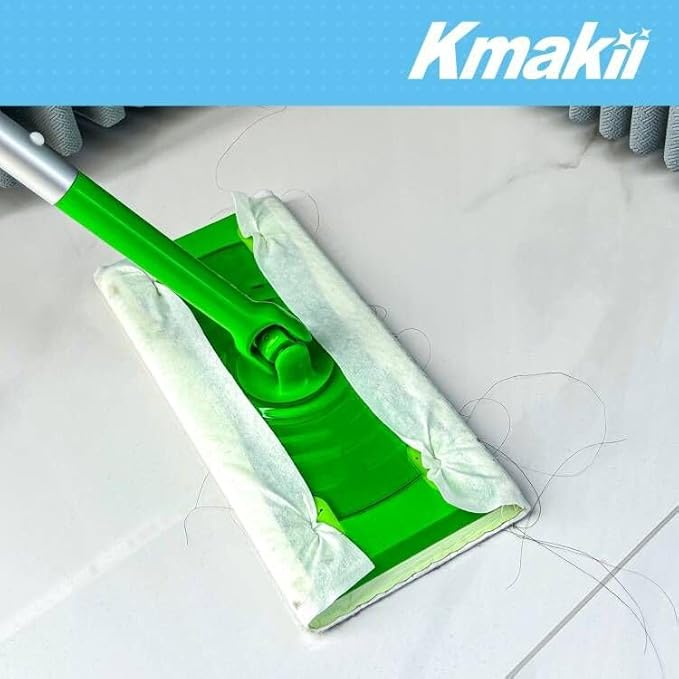 KMAKII Microfiber Dusting Cloths, Diamond Pattern, Disposable Cleaning Cloths for Floor, Furniture, Glass, Electronics, High Absorbency, Sheets, 8.7×11.8 inches (90)