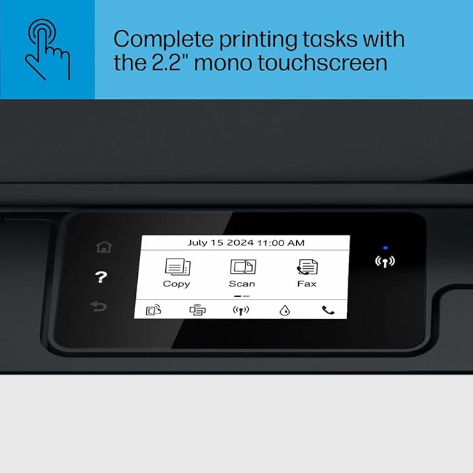 HP Smart -Tank Plus 651 Wireless All-in-One Ink -Tank Printer, up to 2 Years of Ink in Bottles, Auto Document Feeder, Mobile Print, Scan, Copy,, Fax, Works with Alexa (7XV38A)