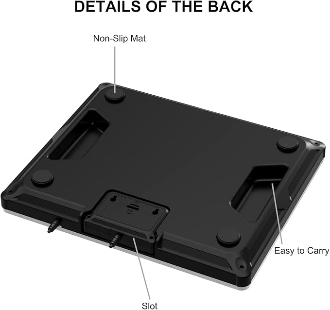 Maxus Shipping Scale 440lb, LCD Digital Postal Scale with Hold and Tare Funtion, Postage Scale for Packages Luggage Post Office Warehouse, Battery and Tape-c Power, Black