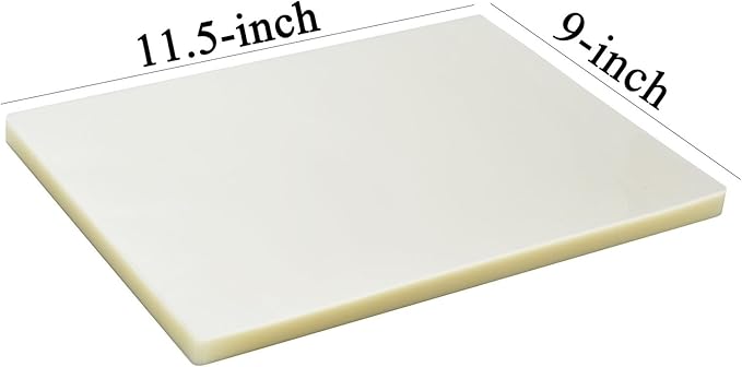 RyhamPaper Thermal Laminating Pouches, Laminating Sheets 8.9 x 11.4-Inches/Letter Size/5 mil, 300 Pack Laminator Sheets for Sealed Document, Cards, Clear Laminated Finish, Round Corner, Waterproof