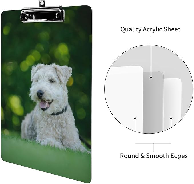 Personalized Double-Sided Custom Clipboard - Add Your Photo, Text - Simple Fashion Clipboard for Paper Documents, Notebooks, Magazines, Photos, Stamps