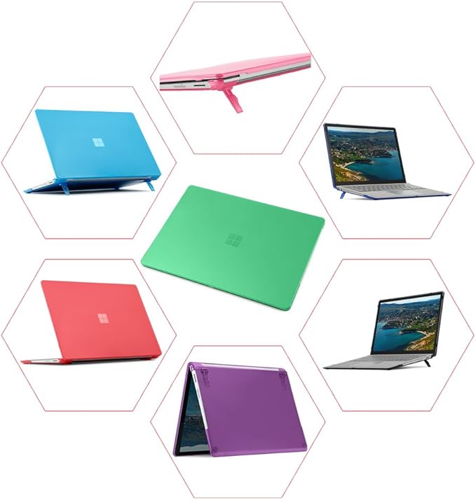 mCover Hard Case Only Compatible for 13.5" Microsoft Surface Laptop (5/4 / 3/2 / 1) with Alcantara Keyboard - Purple