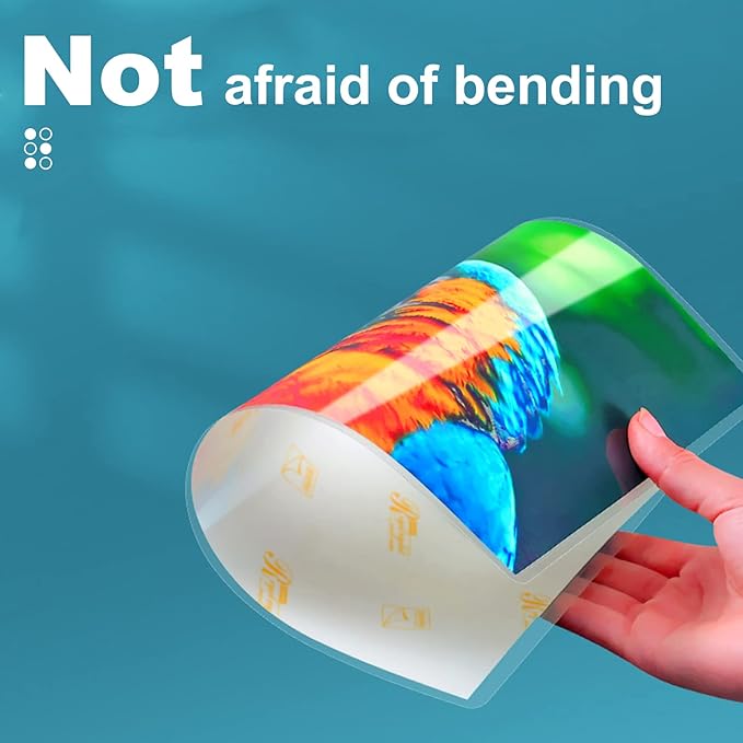 5 Mil Laminating Sheets, Holds 8.5 x 11 Inch Sheets 300 Pack, Thermal Laminating Pouches for Laminator, 9 X 11.5-inches/Letter Size Thermal Laminating Paper, Round Corner