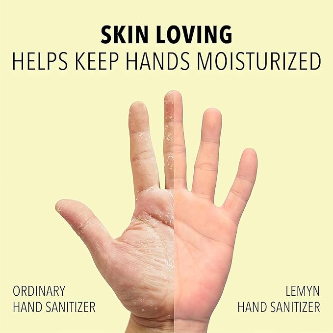 Medical Grade Hand Sanitizer Gel - 97% ORGANIC - 8 FL.OZ. Flip-Top (PACK OF 4)