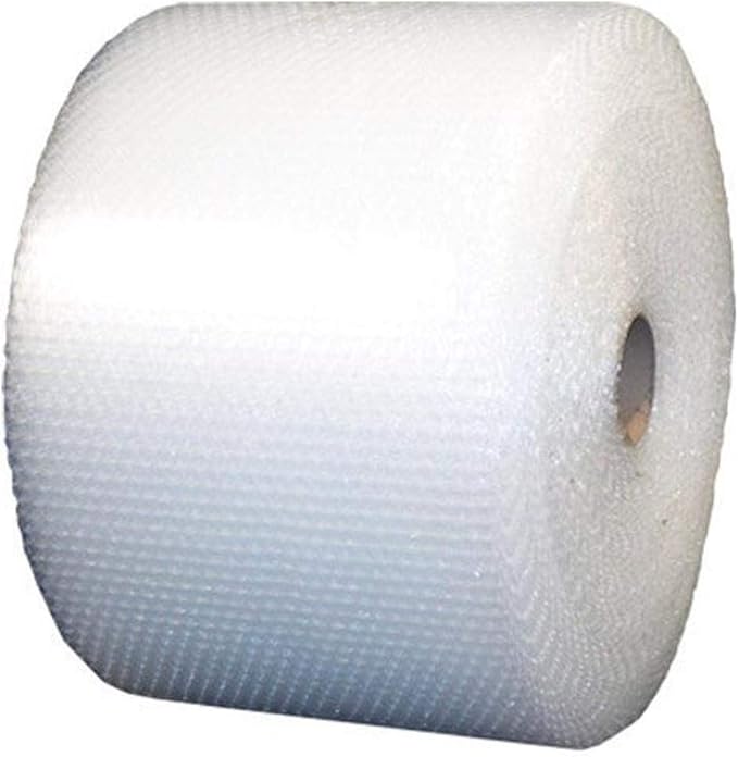 Cushioning Roll 3/16 Perforated 12 Bubble Rolls Small 12 Width 700 feet, Clear