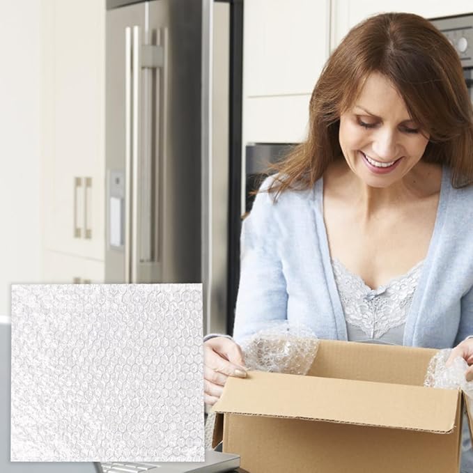 XYH 100 Pcs Bubble Pouches,8''x10'' Bubble Bag for Packing, Which is Anti-Impact Come with Exquisite Sealing Label Storage Packing and Moving.