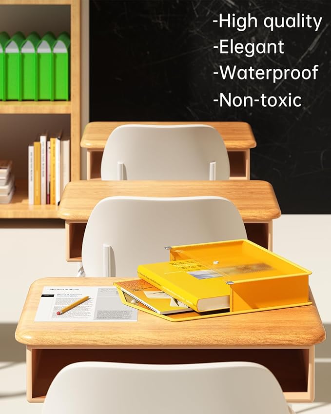 Plastic Expanding File Folder, Transparent envelopes with Snap Closure,No Dividers,Large Capacity,Assorted Colors,Bills&Taxes,Letter/A4 Size for School/Office/Home-7 Pack