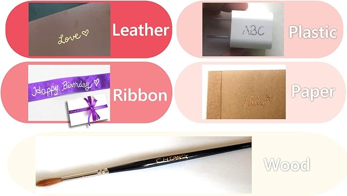 KINGTOOL Hot Foil Embossing Stamping Pen with 6 Rolls Hot Foil Papers, USB Powered (with 4 Nibs) (Blue)