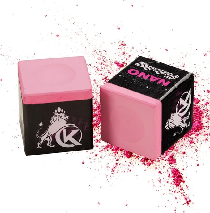 KONLLEN Pool Cue Chalk Nano Technology Billiard Chalk for Professional Tournament Dedicated Pool Chalk (Outstanding Performance, Reduce Miscue, Durable)