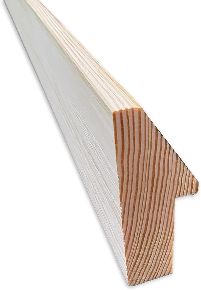 Amanti Art Natural Cork Board for Wall, 37x45 Vision Board with White Frame, Oversize Corkboard Office Decor for Home Organization, Modern Corkboard Pinboard to Display Items for Home Organization in