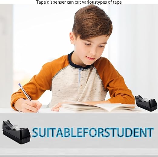 16 Rolls Transparent Tape Refills Rolls 3/4-Inch x 1000 inch, 1 inch Core, Clear Gift Wrapping Tape Refill Roll for Office, Home, School