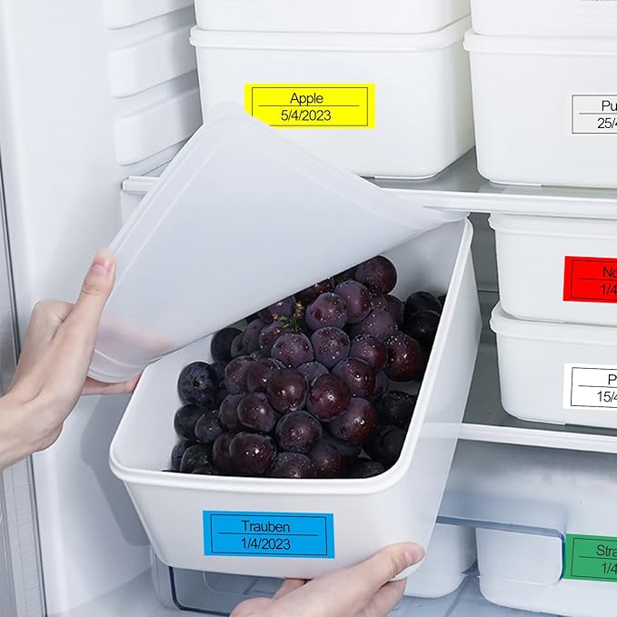 Label KINGDOM 24mm Red Label Tape Replacement for Brother TZe-451 TZe451 1 Inch Black on Red TZ Tape 24mm 0.94 Compatible with Brother P Touch for PTD600 PTP710BT PTP700 PT2730, 3-Pack