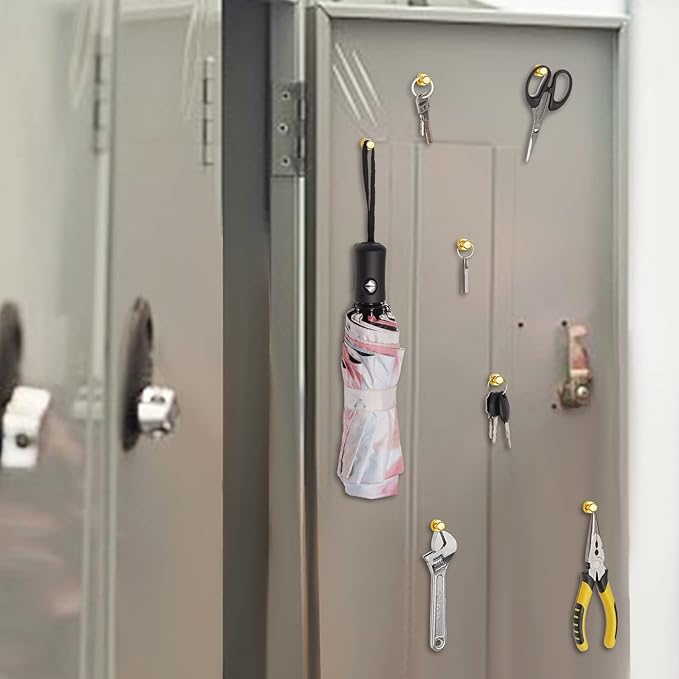 20 Pack Refrigerator Magnets - Magnetic Push Pins, Perfect for Whiteboard, Map, Office, Fridge & Kitchen Use