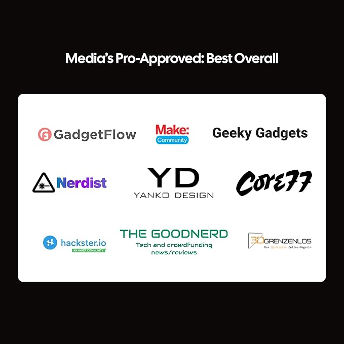 LaserPecker LP2 Handheld Laser Engraver, 1kg Portable Engraving Machine for Wood/Leather/Coated Metal, 36000mm/min Speed & 0.05mm Precision, Multi-Angle Engraving, Basic Set