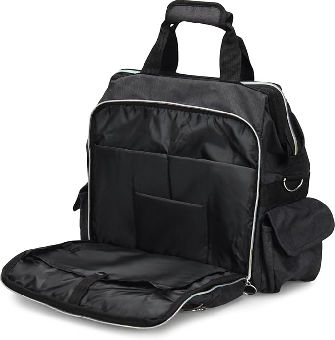 Nurse Mates Ultimate Nursing Bag | Multiple Compartments | Interior Laptop Compartment | Durable Zippers