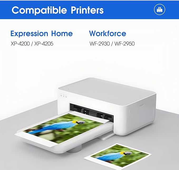 232 Ink Cartridge Remanufactured Replacement for 232xl Ink Cartridges Combo Pack T232 232 Compatible with XP-4200 XP-4205 WF-2930 WF-2950 Printer (3 Black Cyan Magenta Yellow)