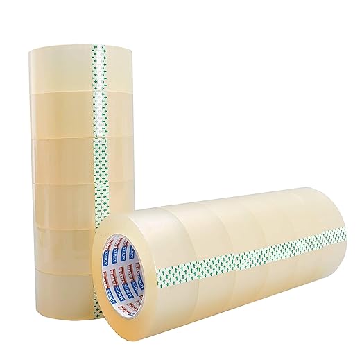 ADHES Packing Tape for Shipping Packaging Moving Boxes,1.88 in x 100 Yard x 2.6 Mil, 36 Rolls