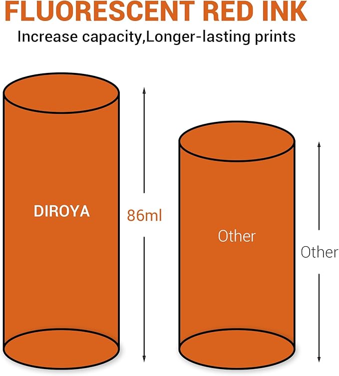 IXINK357 Ink Cartridge High Yield Replacement for Neopost Quadient Hasler IX-3, IX-5, IX-7, IX-7 Pro Series Franking Machine Fluorescent Red Postage Ink