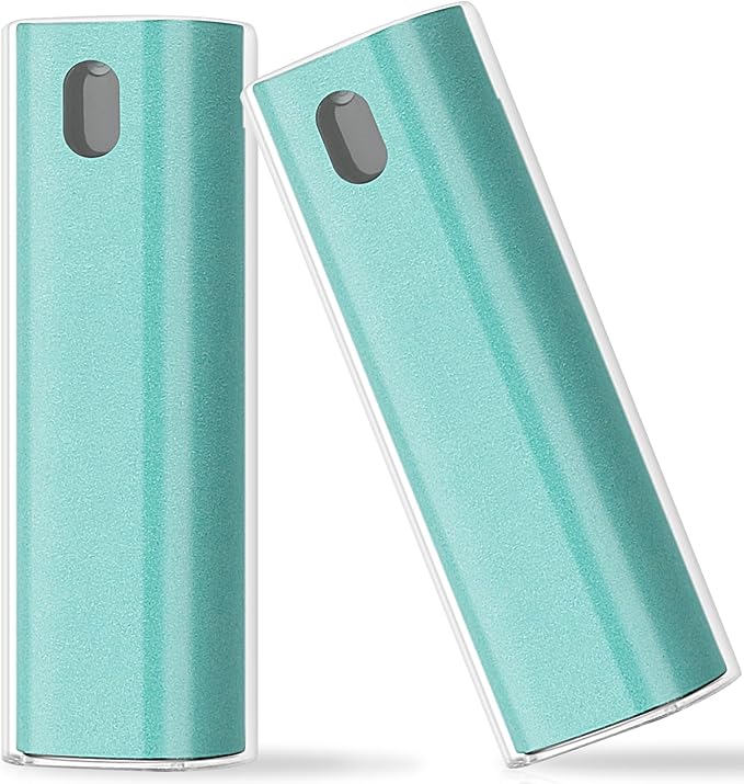 2 Pcs Fingerprint Proof Screen Cleaner Safe for All Phones Glasses Tablet Laptop TV Watch Screens (Tiffany Blue)