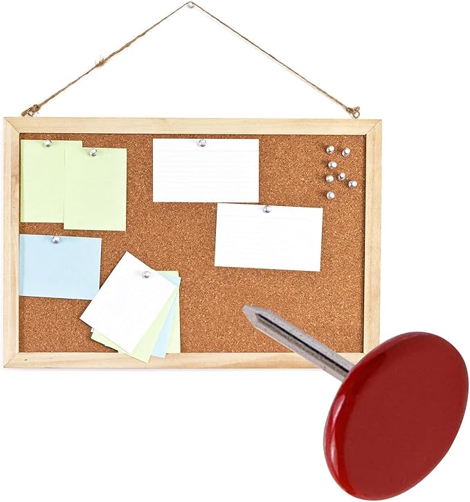 100Pcs Flat Head Upholstery Tacks Home Furniture Decor Tacks Upholstery Nails Flat Push Pins Flat Thumb Tacks Red (11mmx17mm)