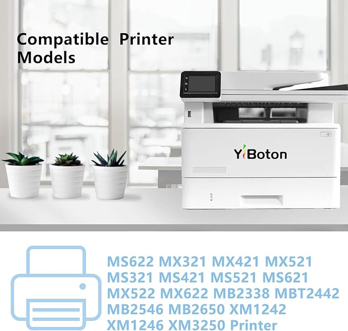 56F0Z00 Imaging Unit Compatible with Lexmark MS321 MS421 MS521 MS621 MS622 MX321 MX421 MX522 MX622 MB2328 MB2442 XM1242 XM1246 Printer