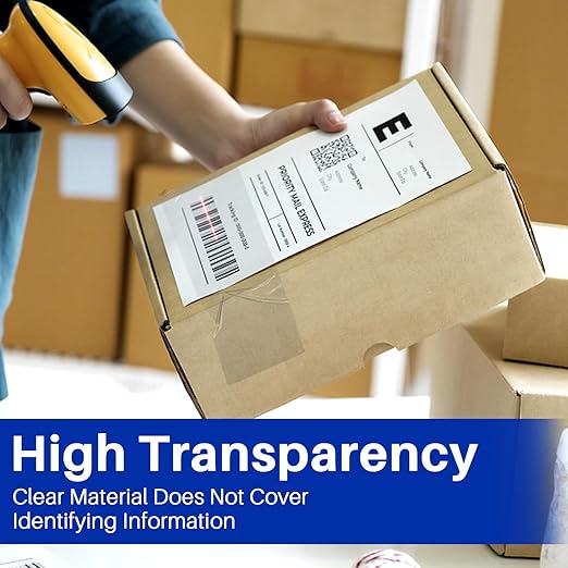 Clear Packing Tape, 36 Rolls Heavy Duty Packaging Tape with Dispensers for Packing Shipping Moving and Sealing, Thicker Packing Tape-2" x 65 Yards Per Roll, 2340 Total Yards