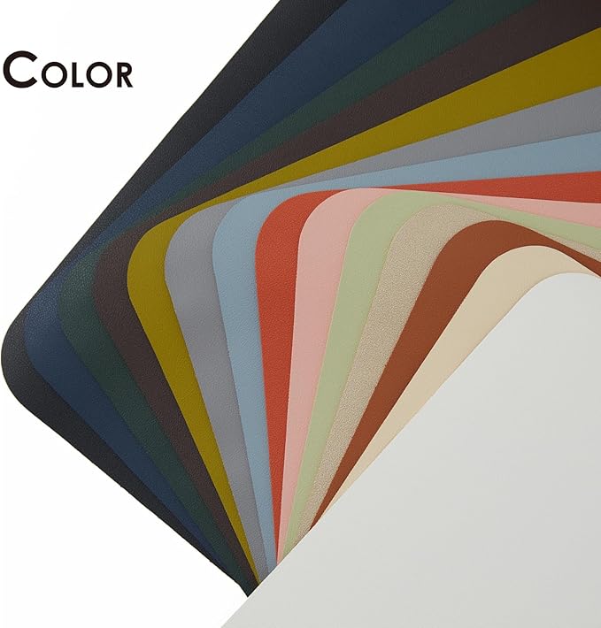 Cork Desk Mat - Small Dual-Sided Desk Pad for Office and Home - Desk Organization and Accessories - Ideal for Large Mouse Pad and Small Desk Mats on Top of Desks(Light Green,23.6"x 13.8")